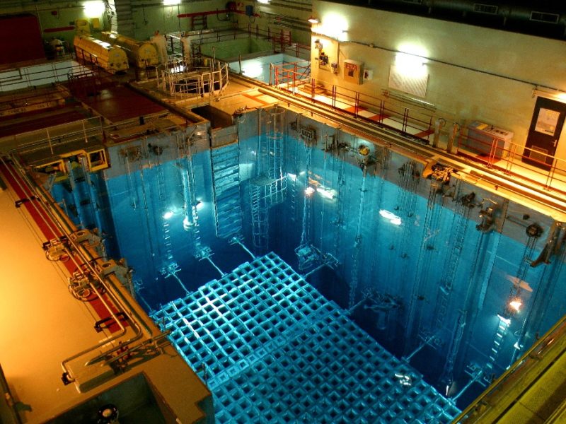 Nuclear pool cleaning